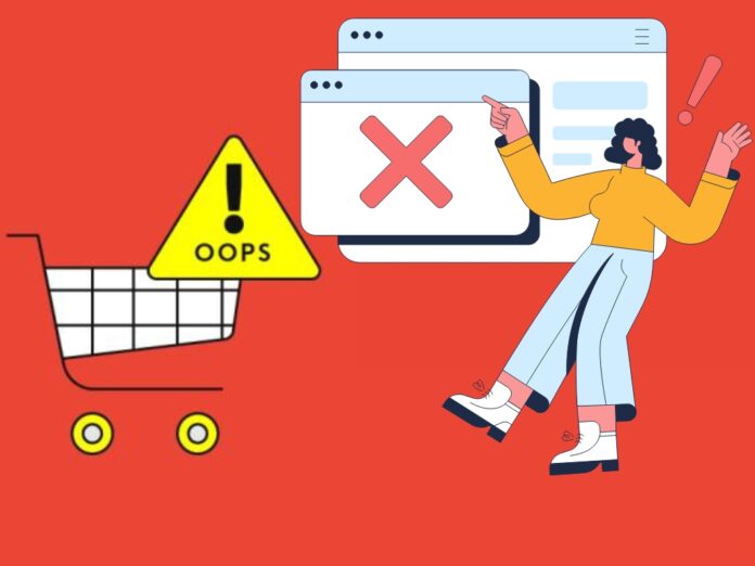 ecommerce website commom mistakes