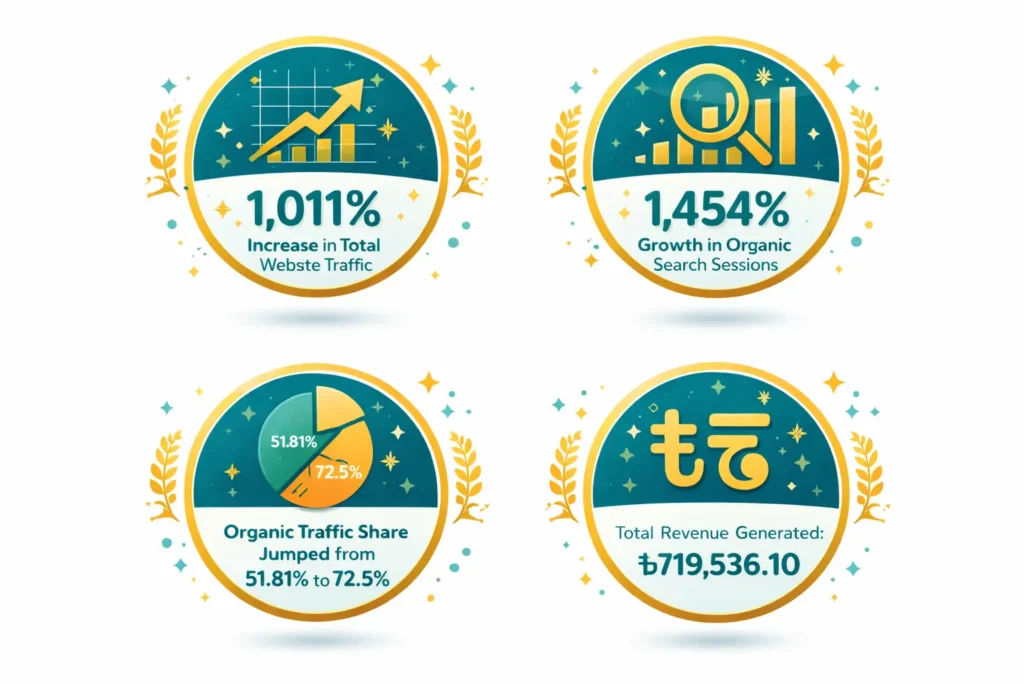 SEO Case Study Success for a Pet food store e-commerce BD