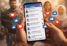 Building Digital Community: Engagement Strategies for Bangladeshi Political Leaders Building digital community with active Facebook engagement showing comments messages and voter interaction for Bangladesh politicians