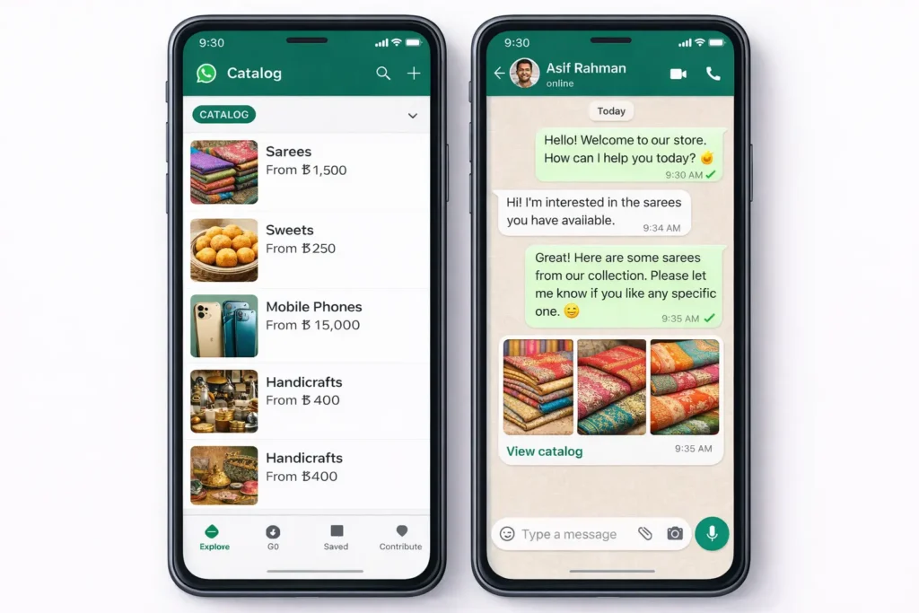 WhatsApp Business marketing and customer communication in Bangladesh